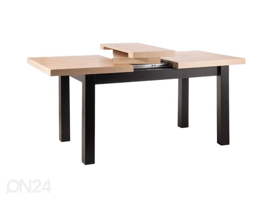 Jatkettava ruokapöytä 140-218x80 cm kuvasuurennos
