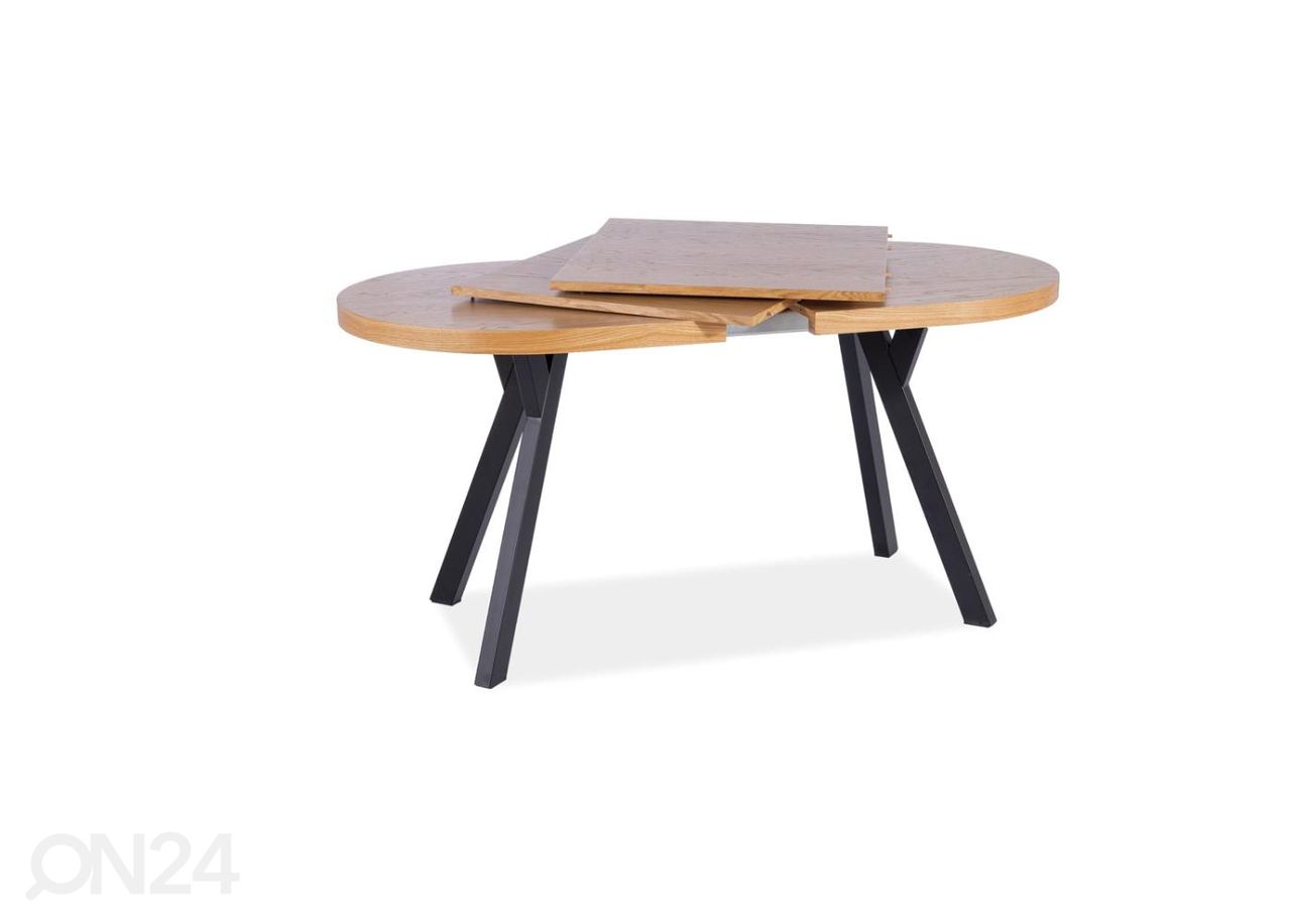 Jatkettava ruokapöytä 140-272x80 cm kuvasuurennos