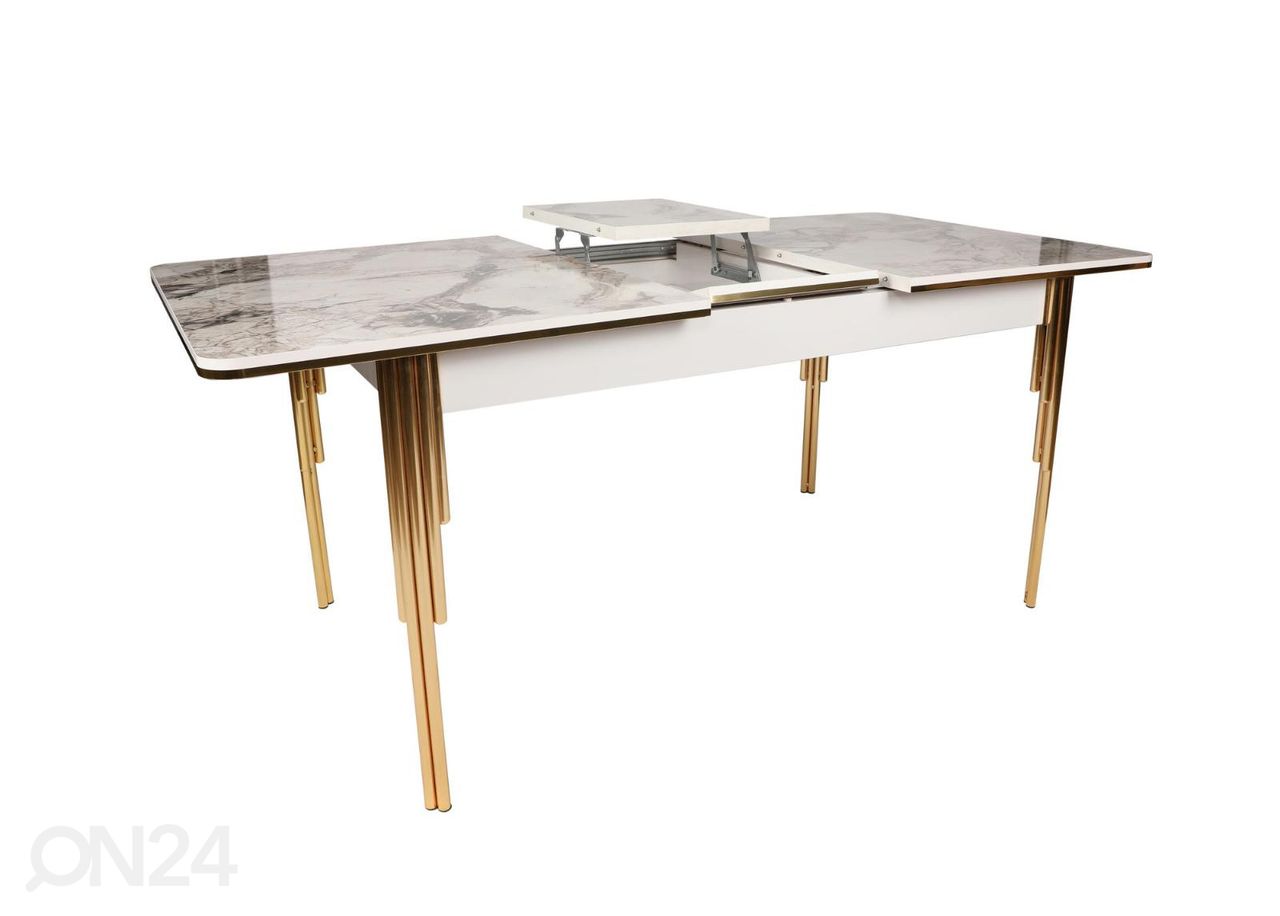 Jatkettava ruokapöytä 146/181x90 cm kuvasuurennos