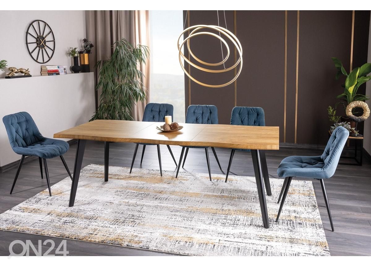 Jatkettava ruokapöytä 150-210x90 cm kuvasuurennos