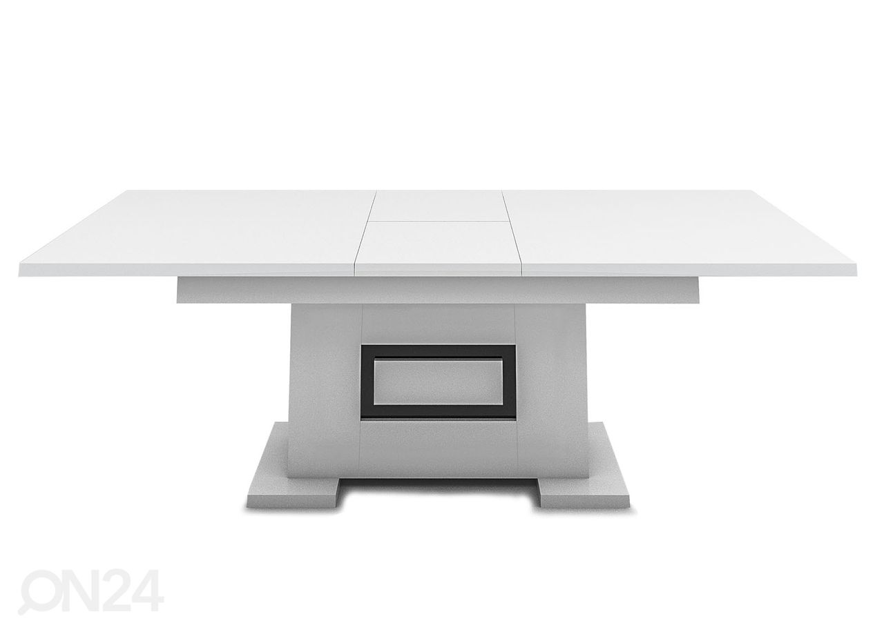 Jatkettava ruokapöytä 160/200x90 cm kuvasuurennos