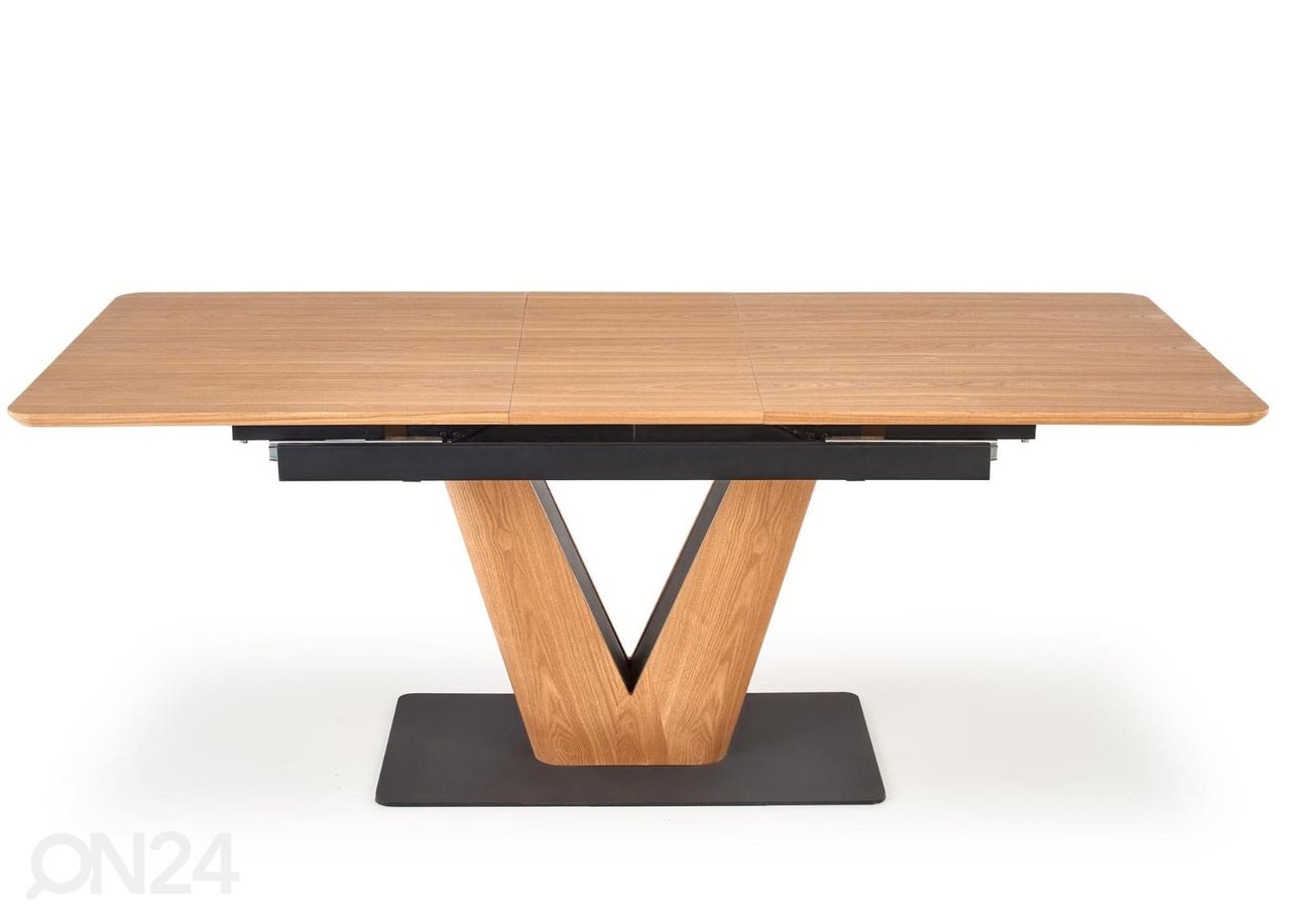 Jatkettava ruokapöytä 160/200x90 cm kuvasuurennos