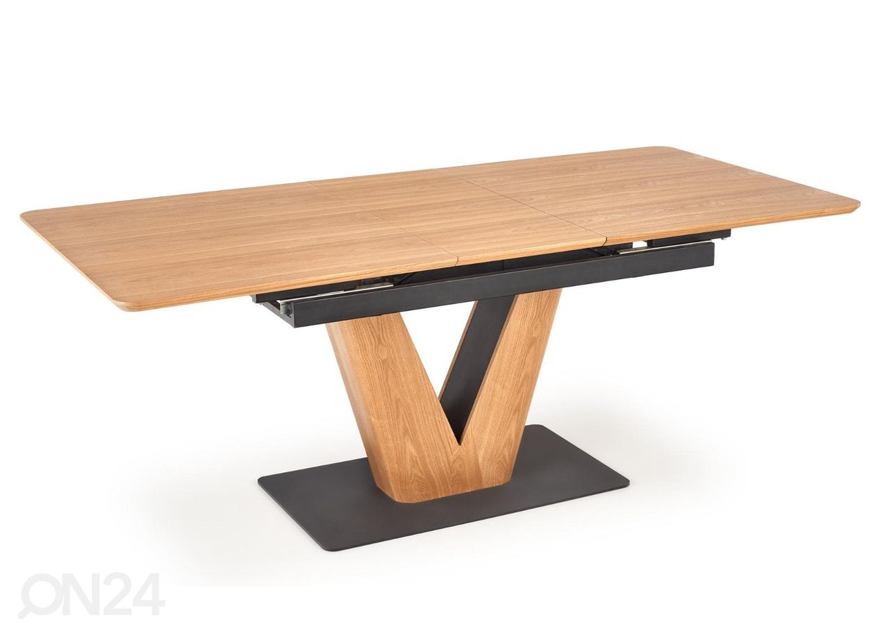Jatkettava ruokapöytä 160/200x90 cm kuvasuurennos