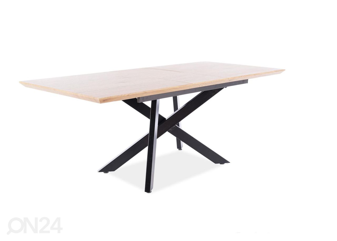 Jatkettava ruokapöytä 160-200x90 cm kuvasuurennos