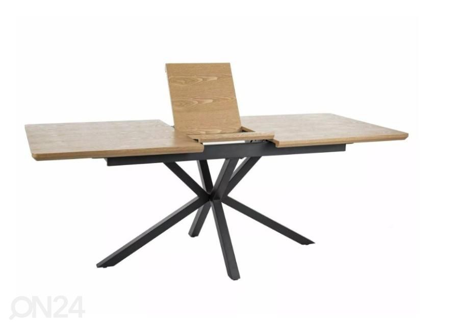 Jatkettava ruokapöytä 160/200x90 cm kuvasuurennos