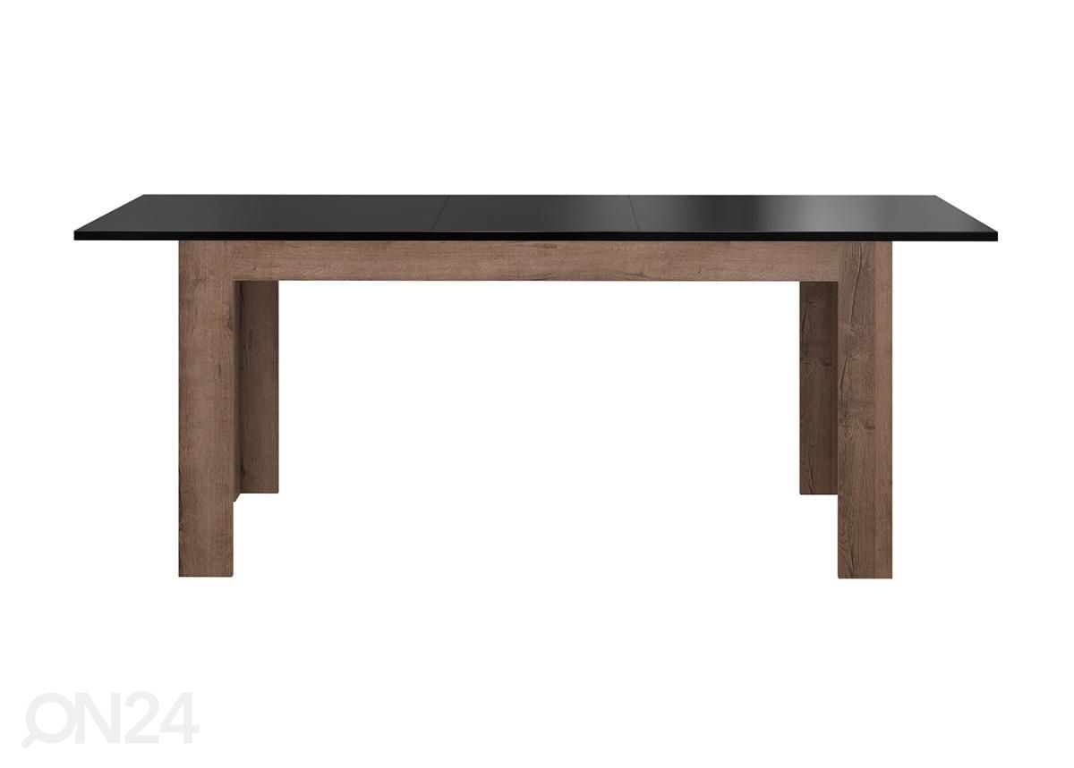 Jatkettava ruokapöytä 160/207x90 cm kuvasuurennos