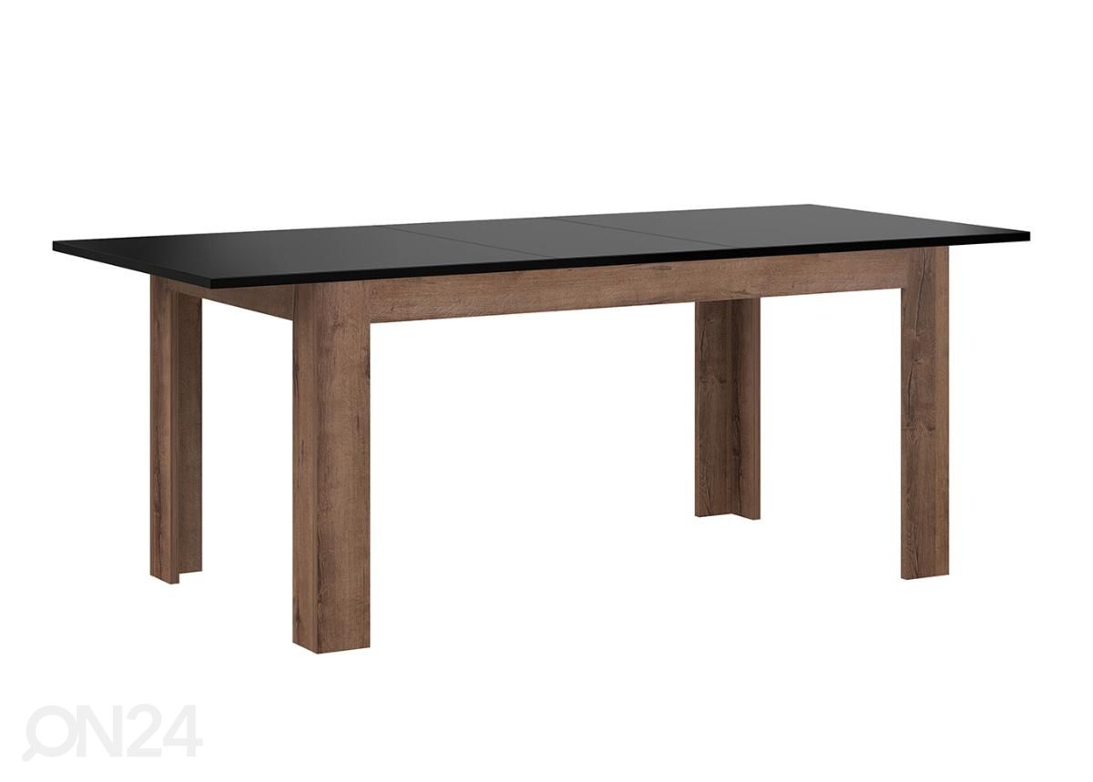 Jatkettava ruokapöytä 160/207x90 cm kuvasuurennos
