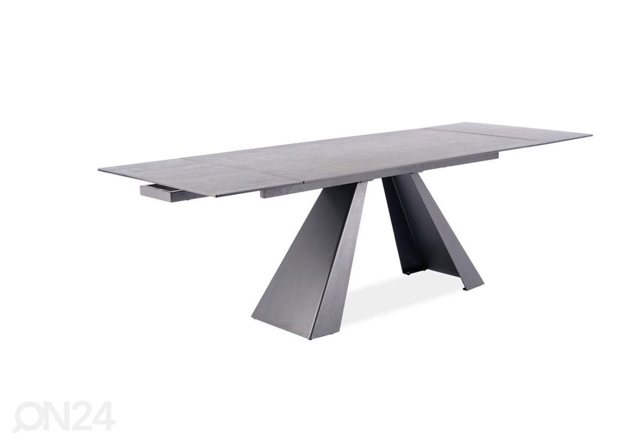 Jatkettava ruokapöytä 160-240x90 cm kuvasuurennos