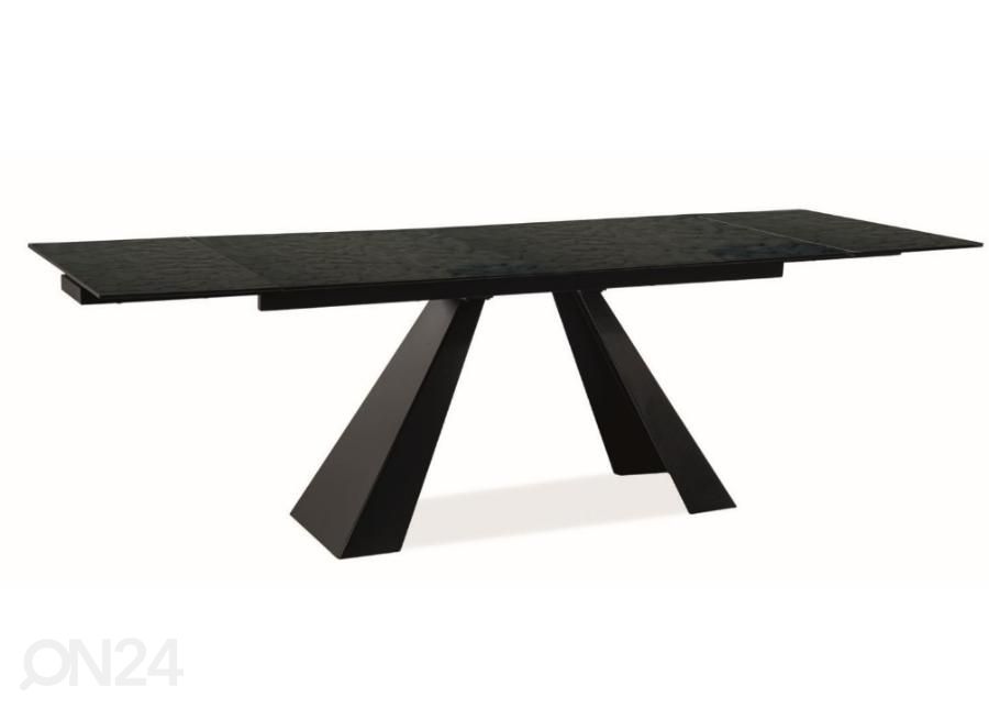 Jatkettava ruokapöytä 160-240x90 cm kuvasuurennos