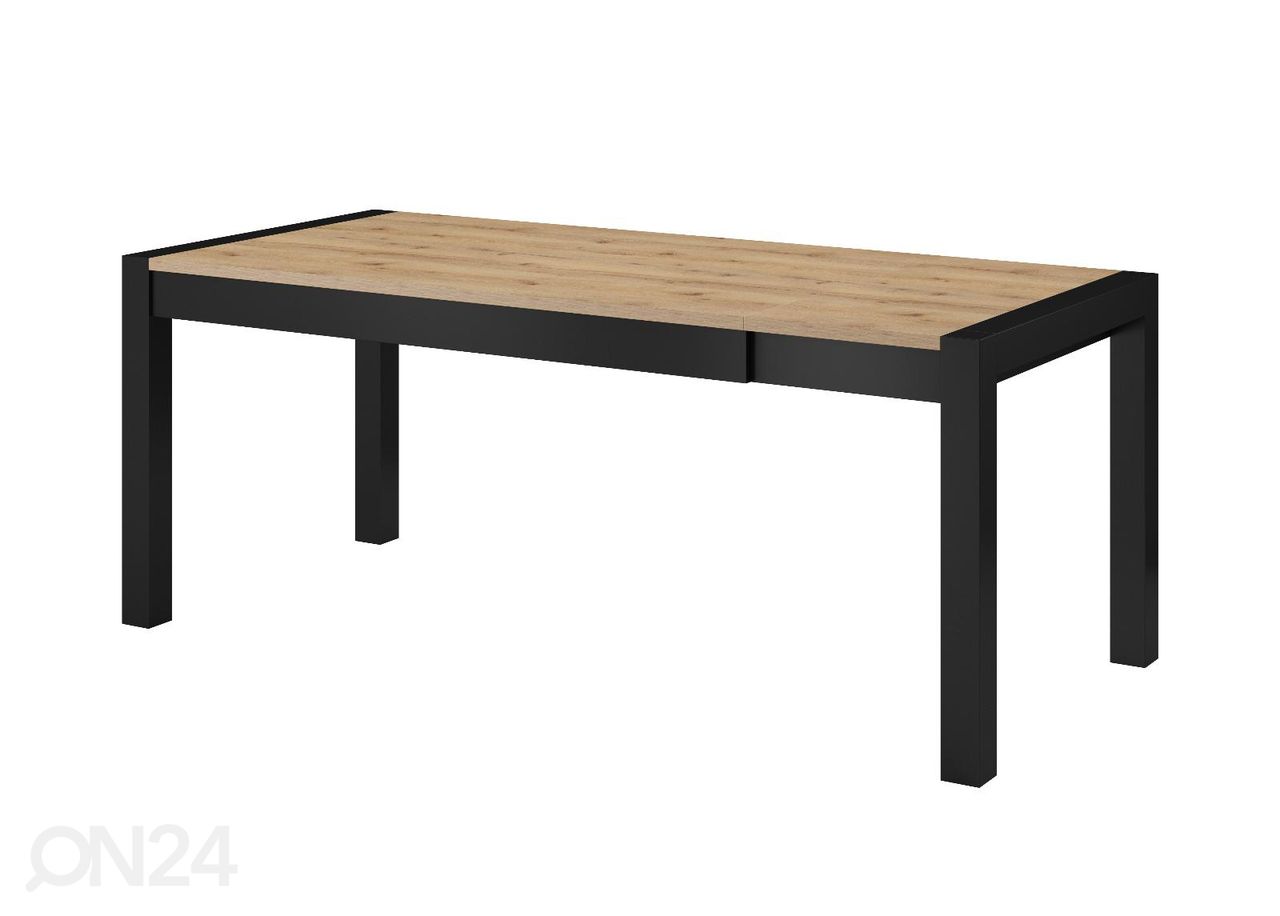 Jatkettava ruokapöytä 160-240x90 cm kuvasuurennos