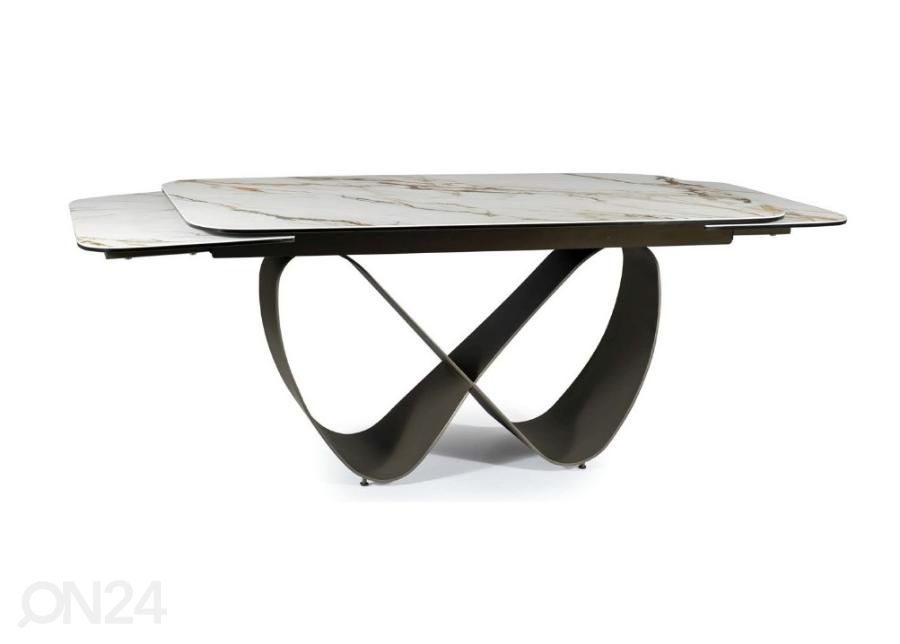 Jatkettava ruokapöytä 160-240x95 cm kuvasuurennos