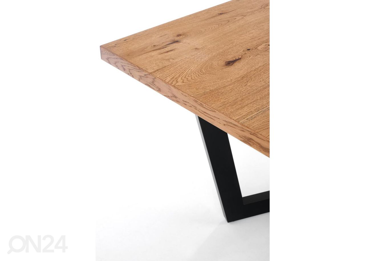 Jatkettava ruokapöytä 160/250x90 cm kuvasuurennos