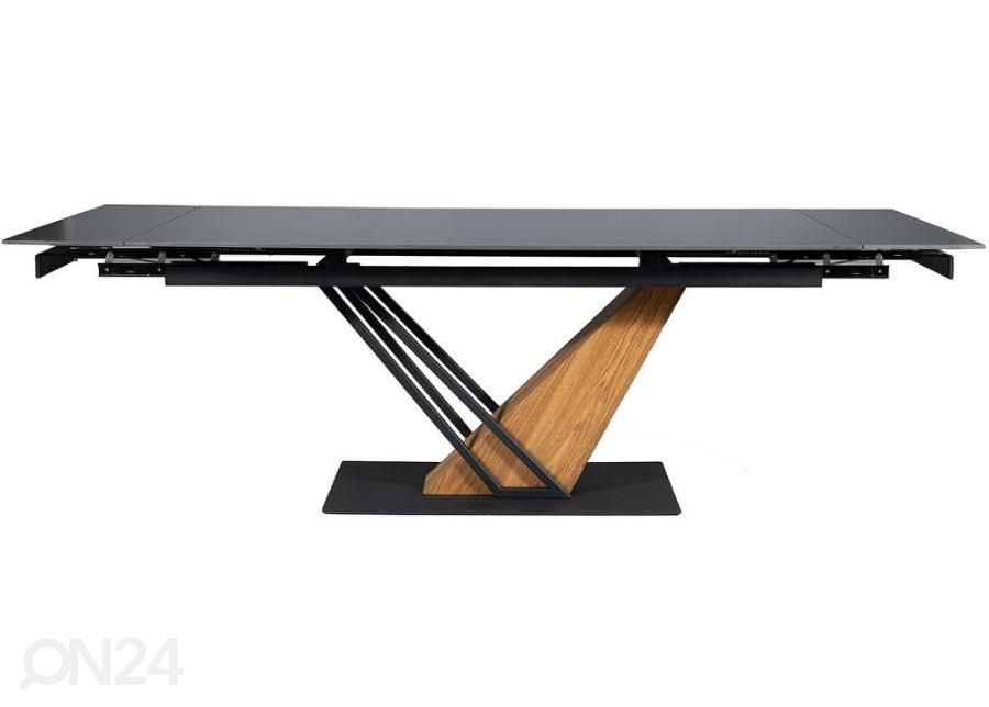 Jatkettava ruokapöytä 180-240x90 cm kuvasuurennos