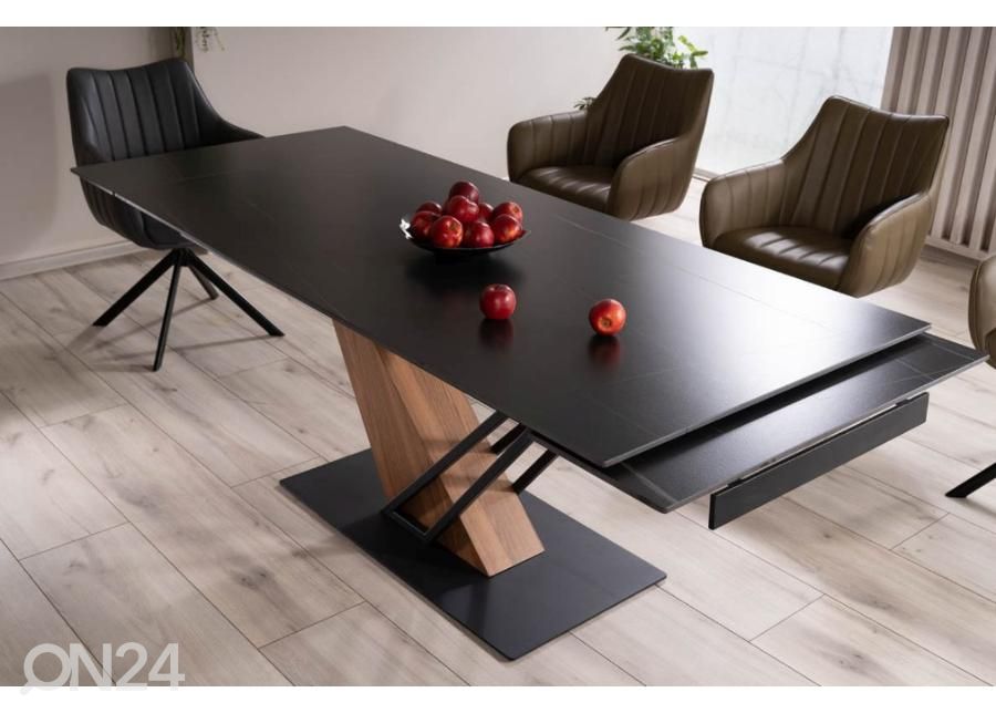 Jatkettava ruokapöytä 180-240x90 cm kuvasuurennos