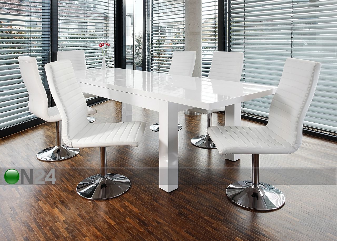 Jatkettava ruokapöytä 180-260x90 cm kuvasuurennos