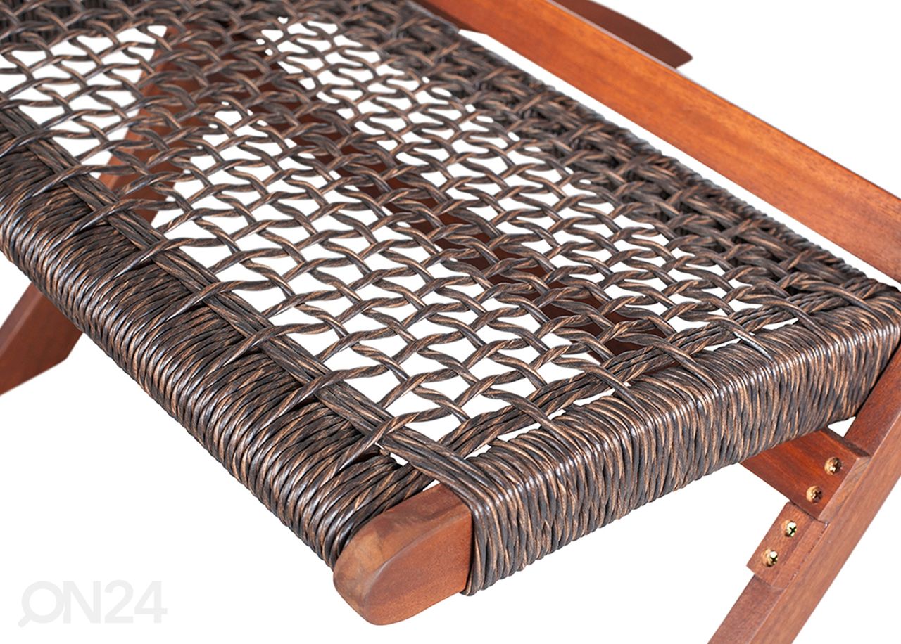 Jatkettava ruokapöytä 75x129-163 cm + 2 tuolia + 2 penkkiä kuvasuurennos