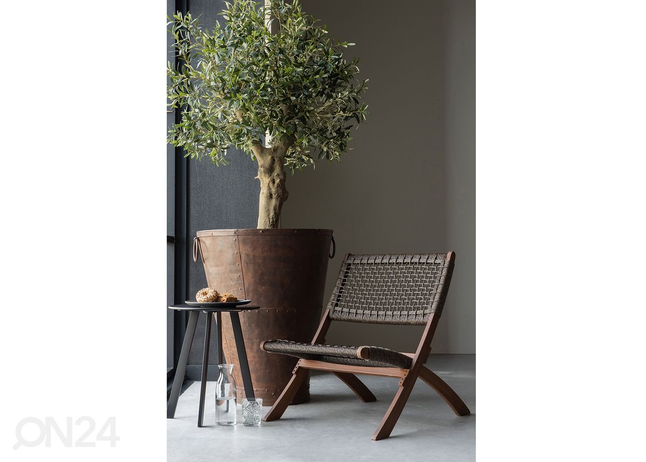 Jatkettava ruokapöytä 75x129-163 cm + 2 tuolia + 2 penkkiä kuvasuurennos