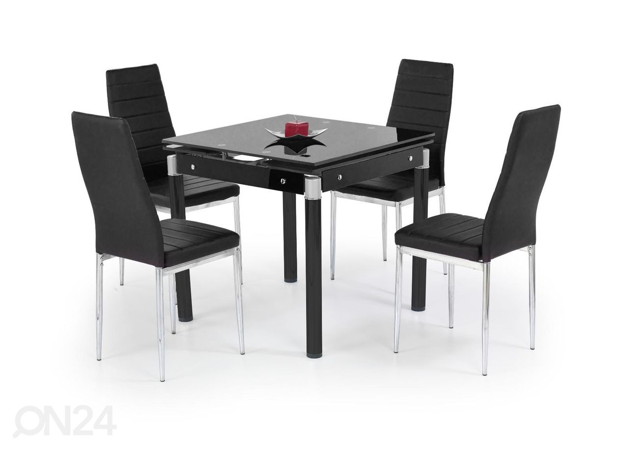 Jatkettava ruokapöytä 80/130x80 cm kuvasuurennos