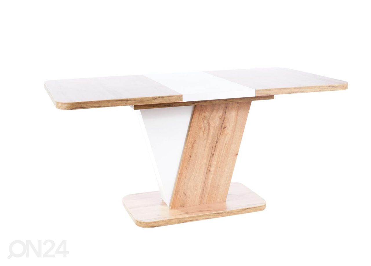 Jatkettava ruokapöytä 80x120-160 cm kuvasuurennos