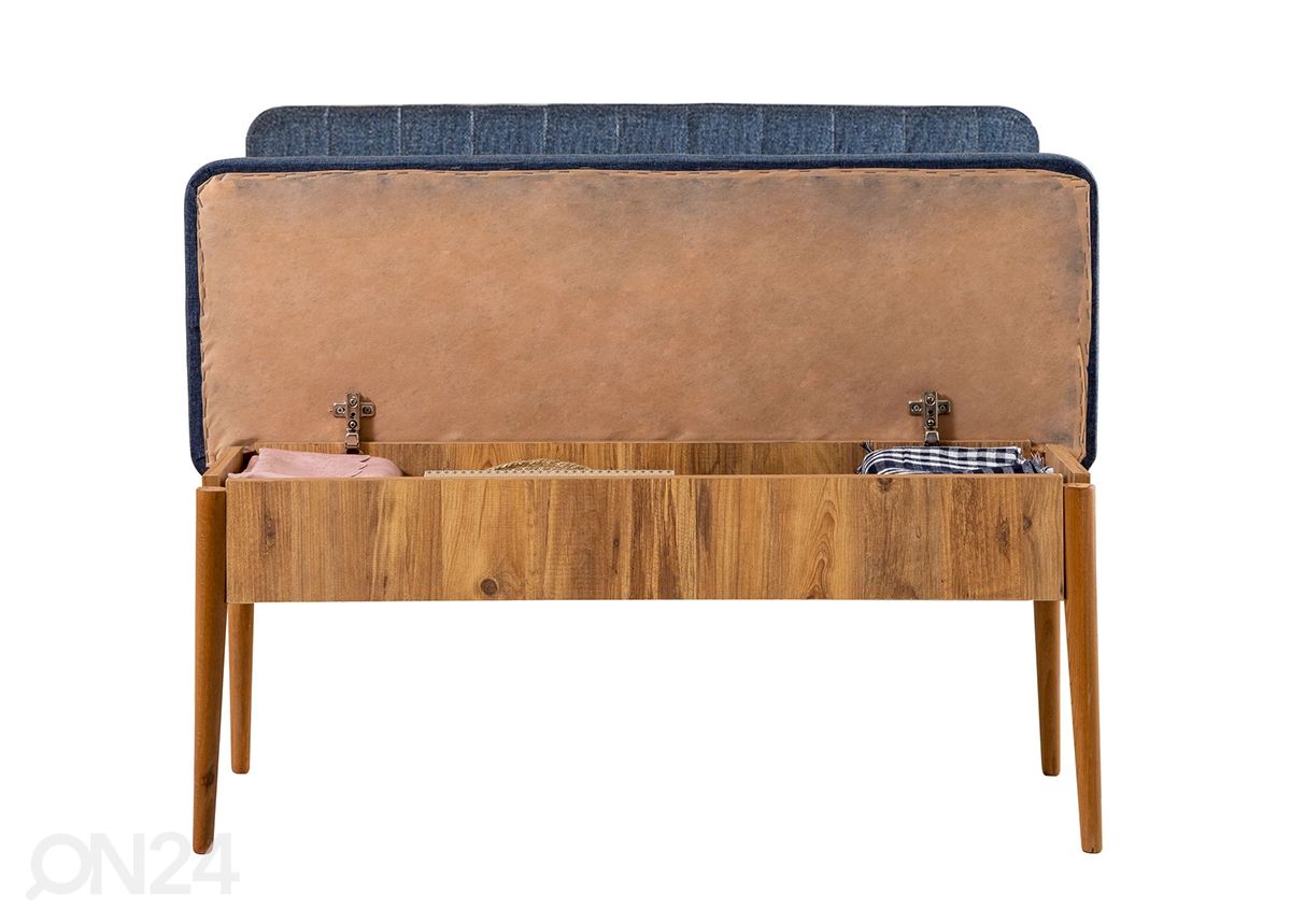 Jatkettava ruokapöytä 80x130-165 cm + 2 tuolia + 2 penkkiä kuvasuurennos