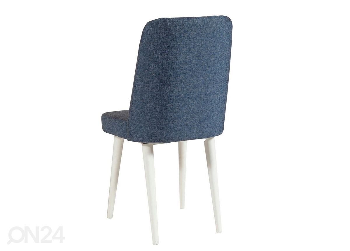 Jatkettava ruokapöytä 80x130-165 cm + 2 tuolia + 2 penkkiä kuvasuurennos