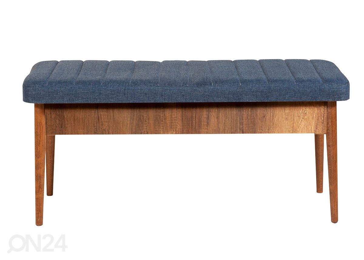 Jatkettava ruokapöytä 80x130-165 cm + 2 tuolia + 2 penkkiä kuvasuurennos