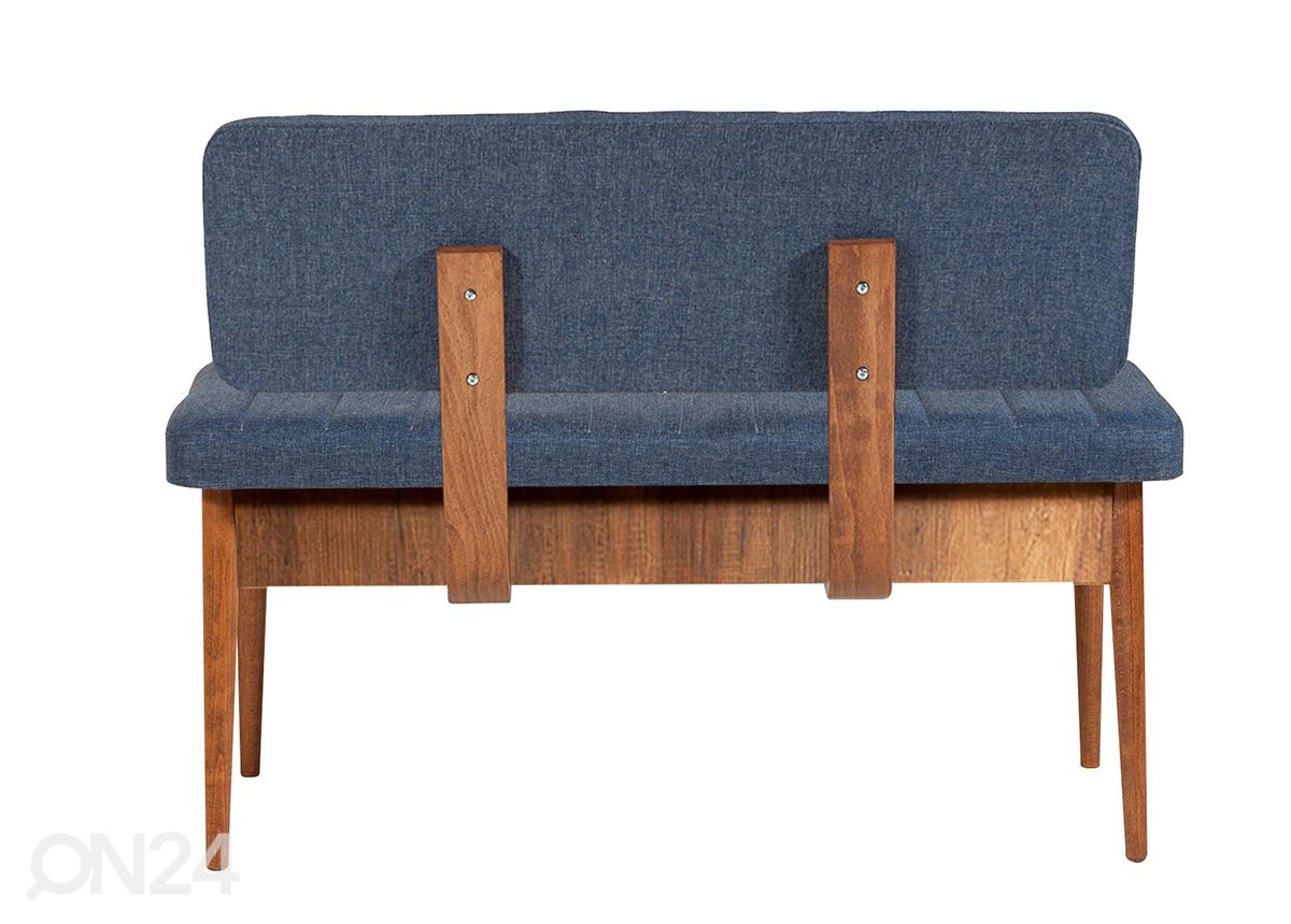Jatkettava ruokapöytä 80x130-165 cm + 2 tuolia + 2 penkkiä kuvasuurennos