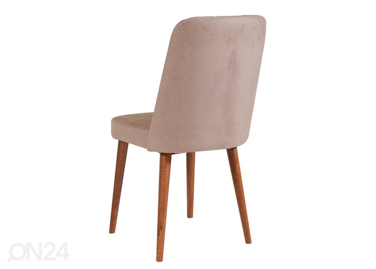 Jatkettava ruokapöytä 80x130-165 cm + 2 tuolia + 2 penkkiä kuvasuurennos
