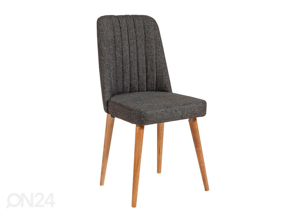 Jatkettava ruokapöytä 80x130-165 cm + 2 tuolia + 2 penkkiä kuvasuurennos