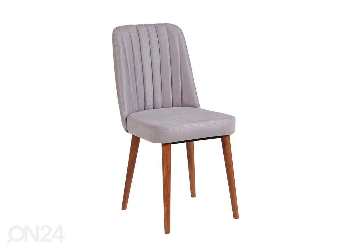 Jatkettava ruokapöytä 80x130-165 cm + 2 tuolia + 2 penkkiä kuvasuurennos
