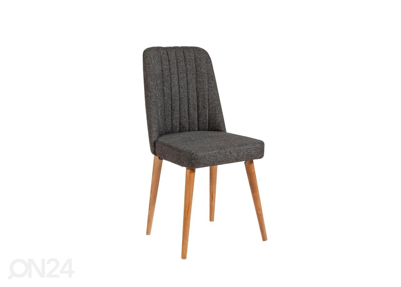 Jatkettava ruokapöytä 80x130-165 cm + 2 tuolia + penkki kuvasuurennos