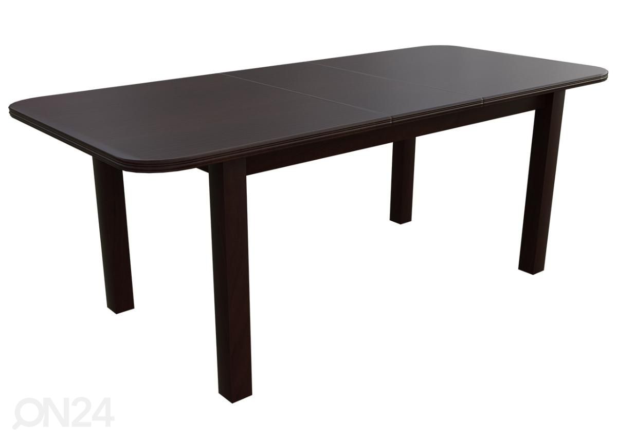 Jatkettava ruokapöytä 90x160-200 cm + 6 tuolia kuvasuurennos