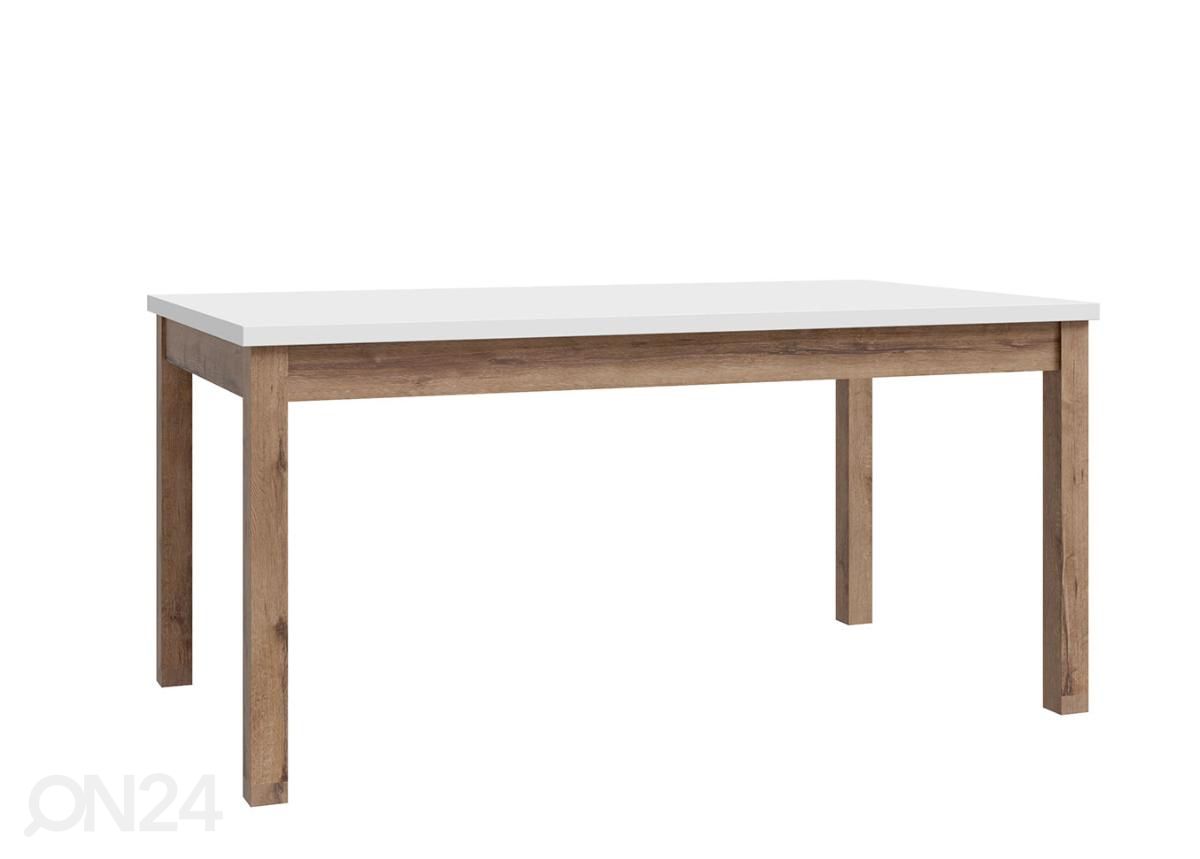Jatkettava ruokapöytä 90x160/207 cm kuvasuurennos