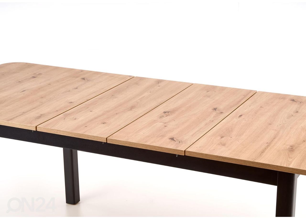 Jatkettava ruokapöytä 90x160/228 cm kuvasuurennos