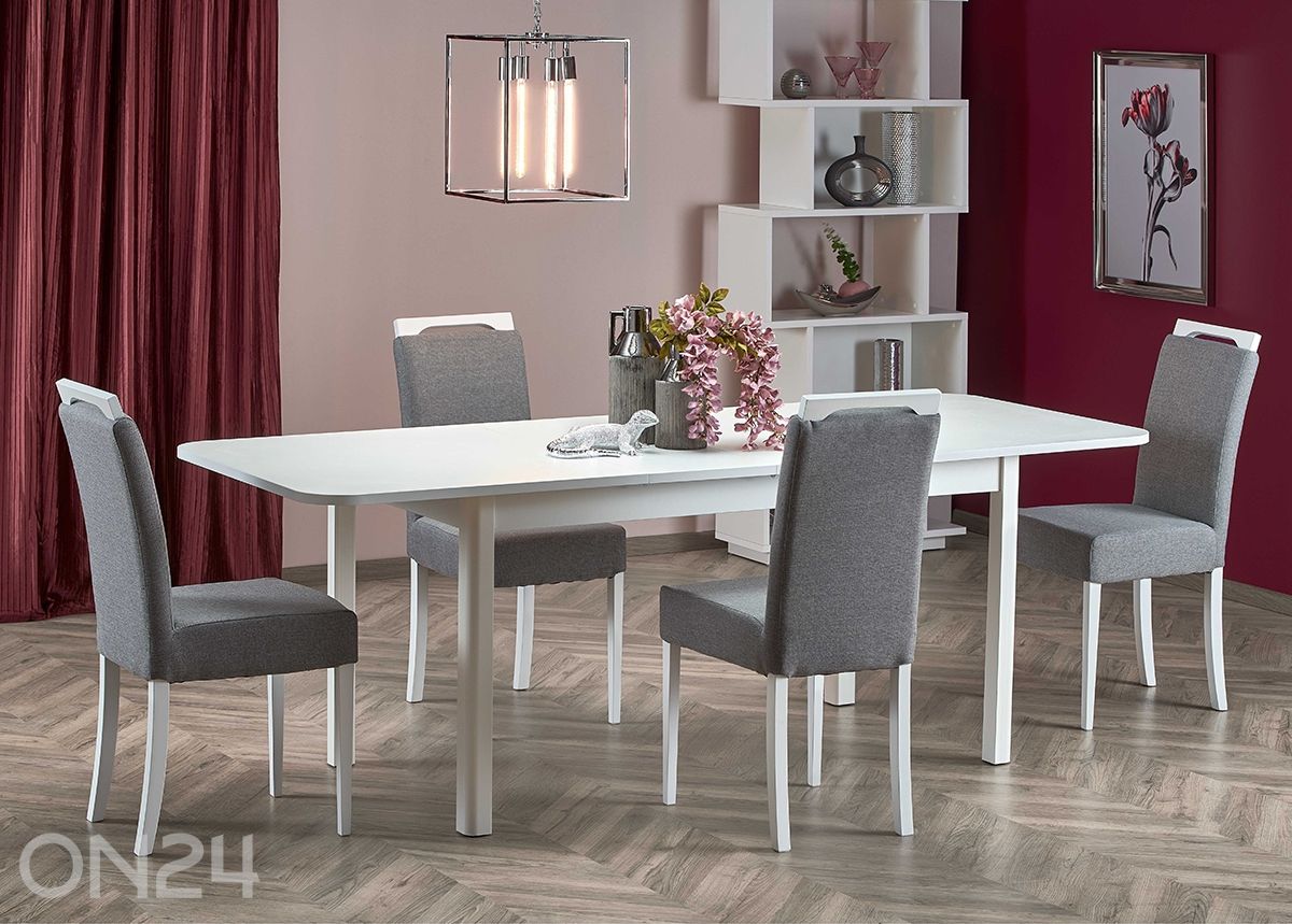 Jatkettava ruokapöytä 90x160/228 cm kuvasuurennos