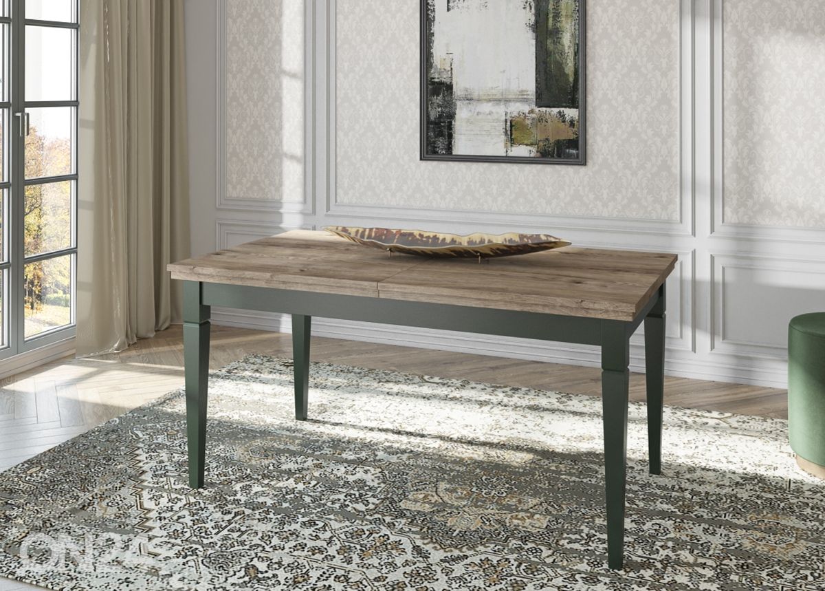 Jatkettava ruokapöytä 90x160-240 cm kuvasuurennos