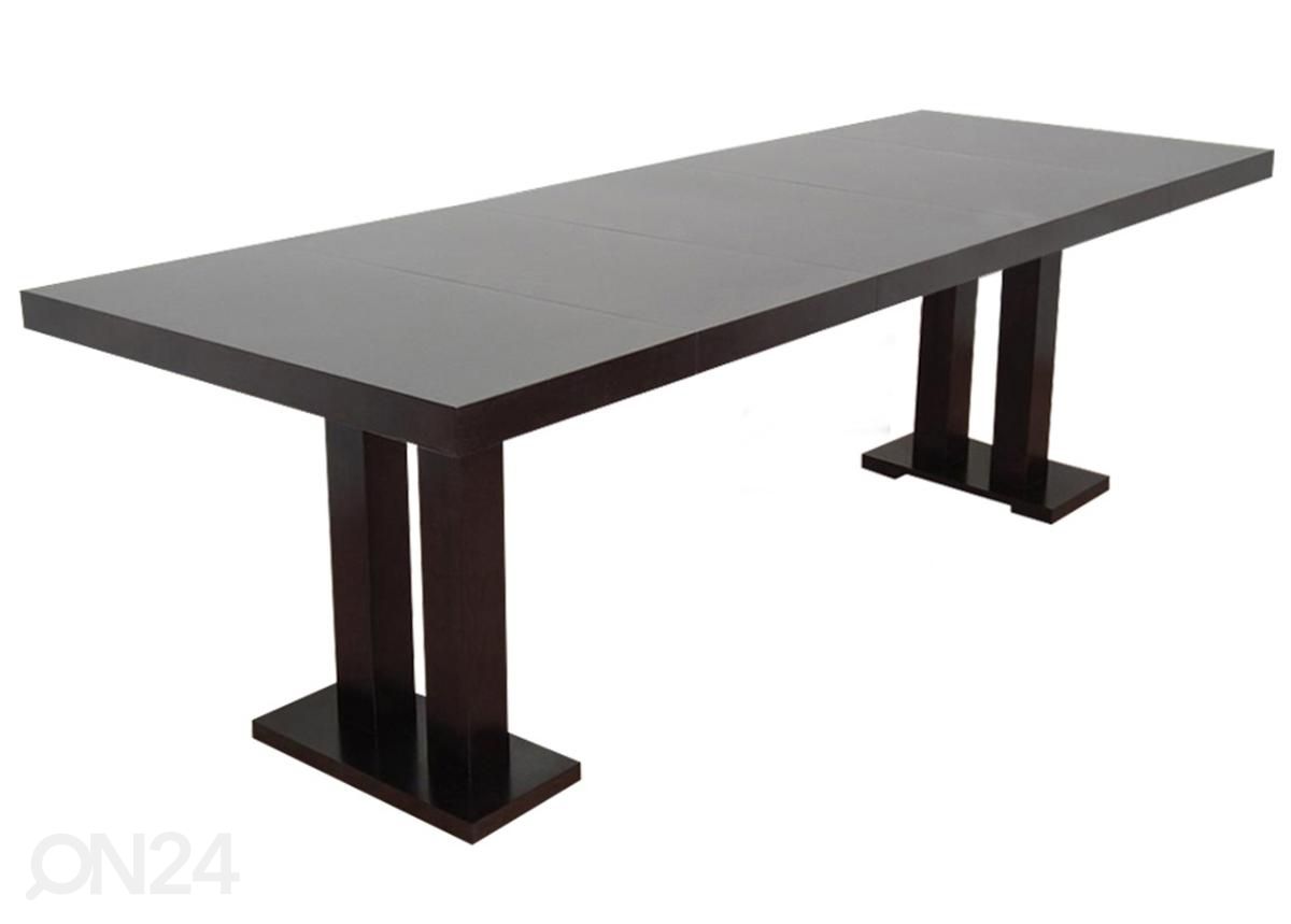 Jatkettava ruokapöytä 90x90-240 cm+ 4 tuolia kuvasuurennos