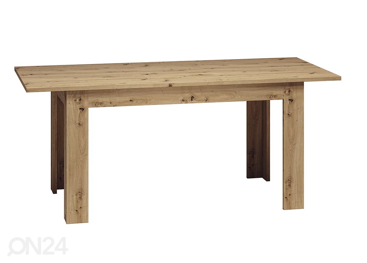 Jatkettava ruokapöytä Arda 82x140/180cm kuvasuurennos
