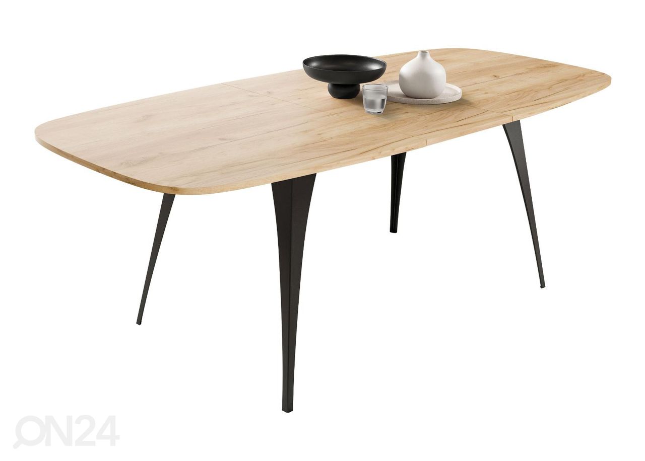 Jatkettava ruokapöytä Artur 90x160-198 cm kuvasuurennos