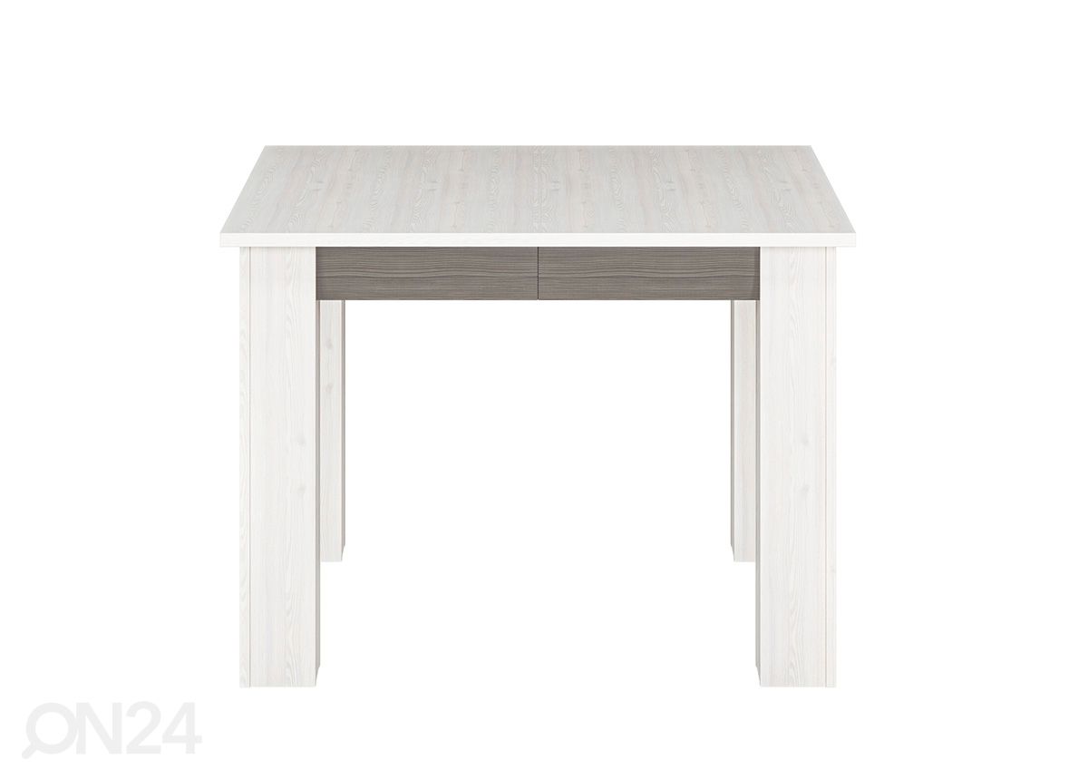 Jatkettava ruokapöytä Bianca 76x101/141/181cm kuvasuurennos