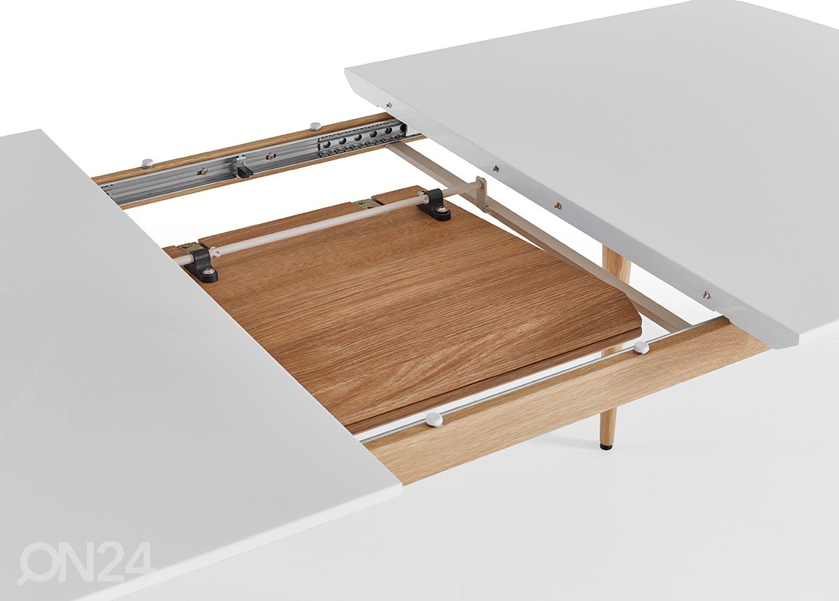 Jatkettava ruokapöytä Bozen 160-200x90 cm kuvasuurennos