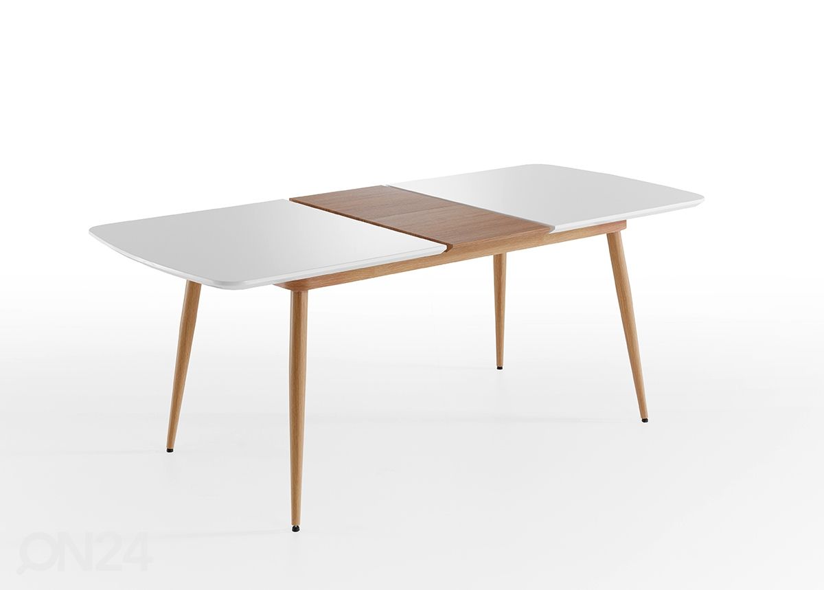 Jatkettava ruokapöytä Bozen 160-200x90 cm kuvasuurennos