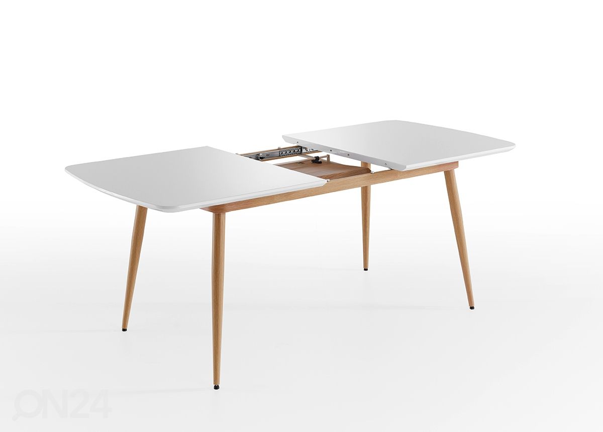 Jatkettava ruokapöytä Bozen 160-200x90 cm kuvasuurennos
