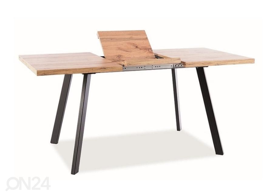 Jatkettava ruokapöytä Brick 120-160x80 cm kuvasuurennos