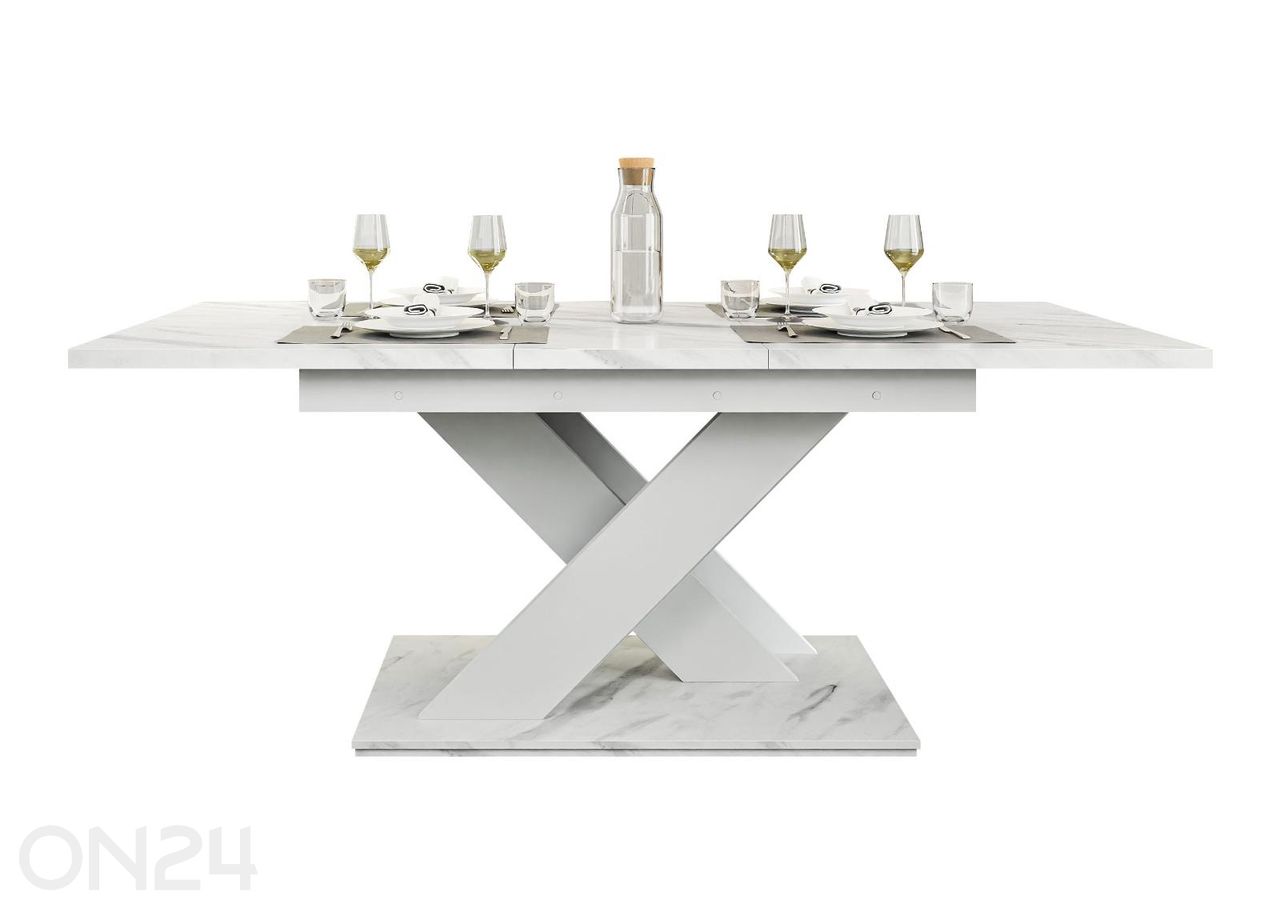 Jatkettava ruokapöytä Bronx 80x140/180 cm kuvasuurennos