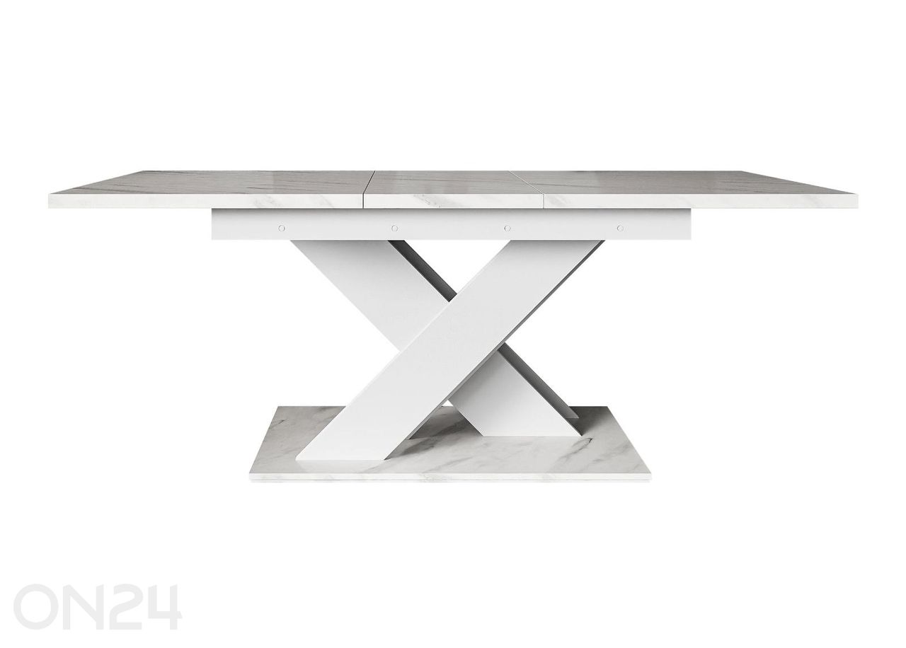 Jatkettava ruokapöytä Bronx 80x140/180 cm kuvasuurennos