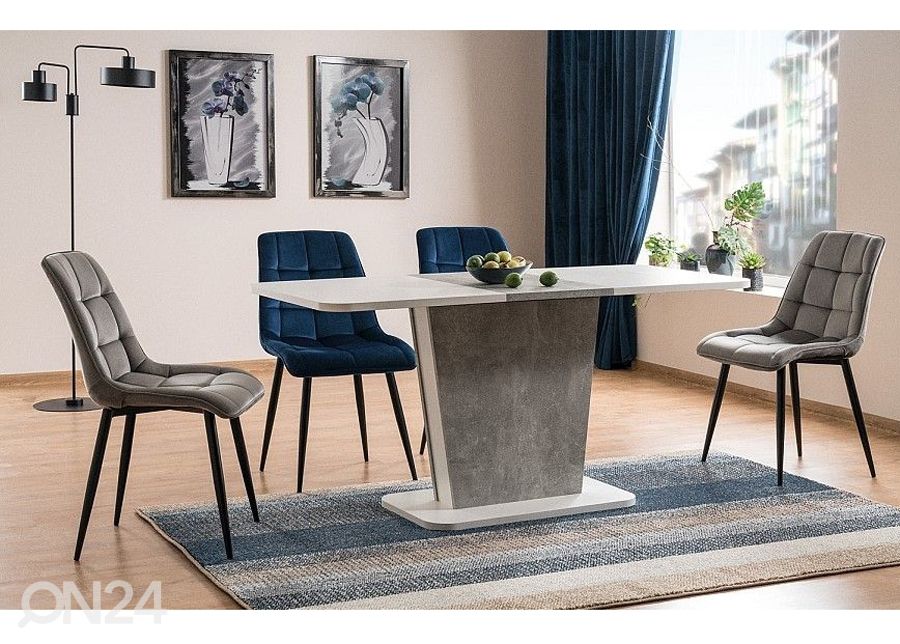 Jatkettava ruokapöytä Cally 110-145x68 cm kuvasuurennos