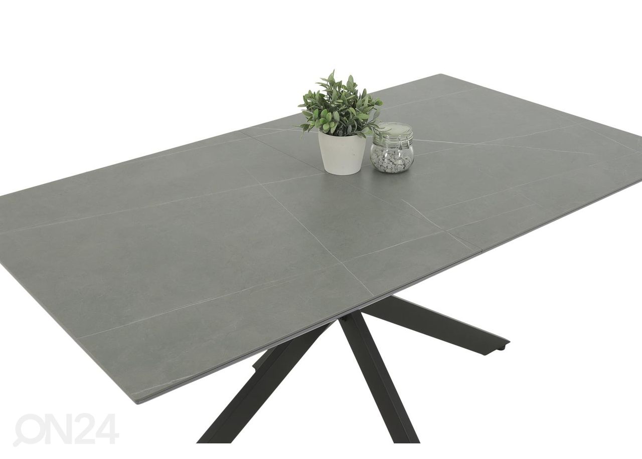 Jatkettava ruokapöytä Chiara 90x160-200 cm kuvasuurennos