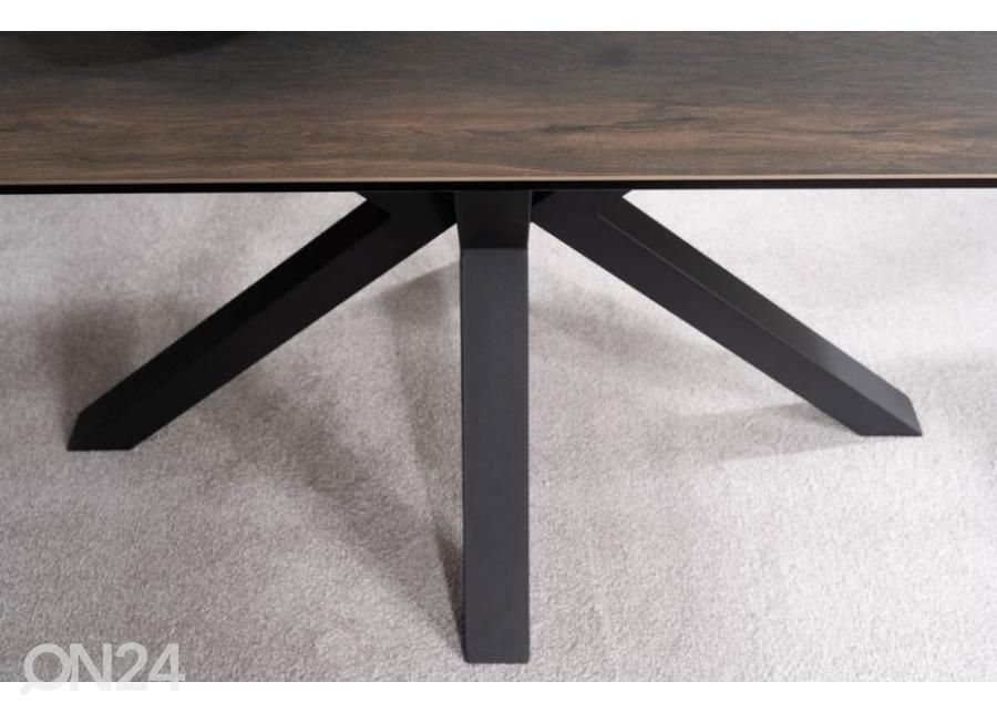 Jatkettava ruokapöytä Christopher 160-240x90 cm kuvasuurennos