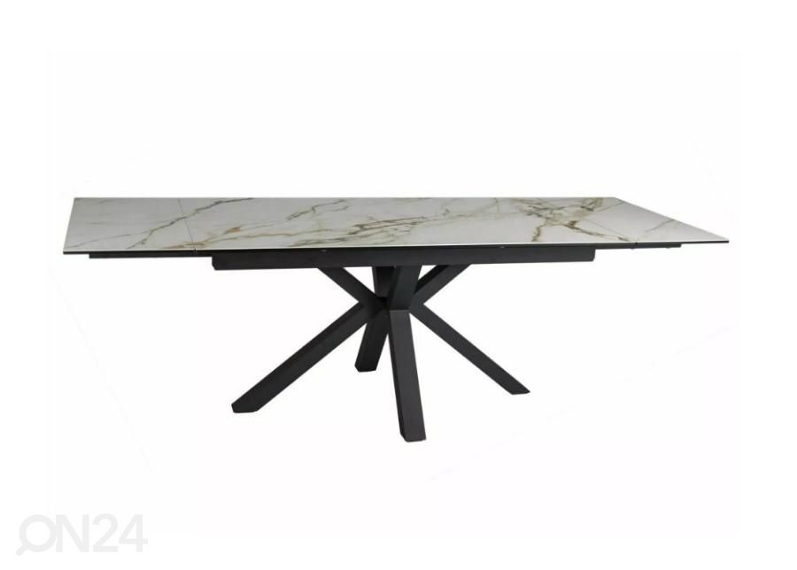 Jatkettava ruokapöytä Christopher 160-240x90 cm kuvasuurennos